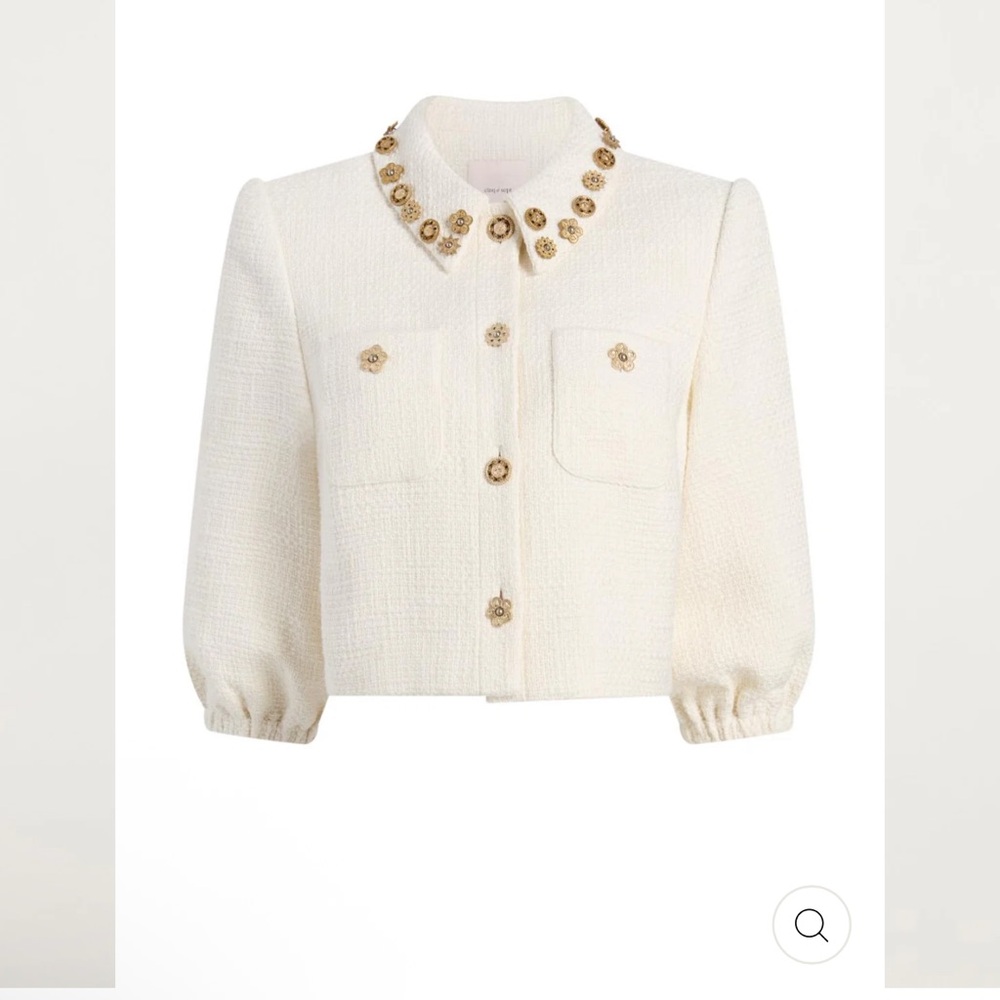 New cinq a sept embellished jacket